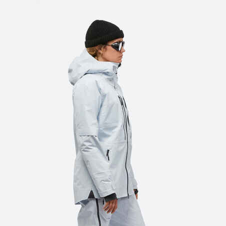 Women’s Ski Jacket FR 900 - Light Blue