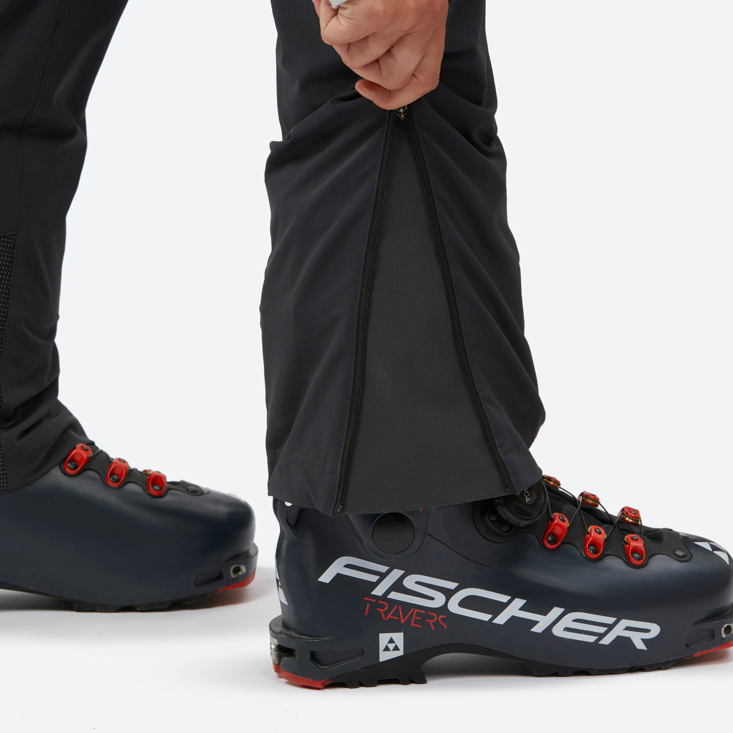 Tourenskihose Damen leicht - Pacer dunkelgrau  8/9