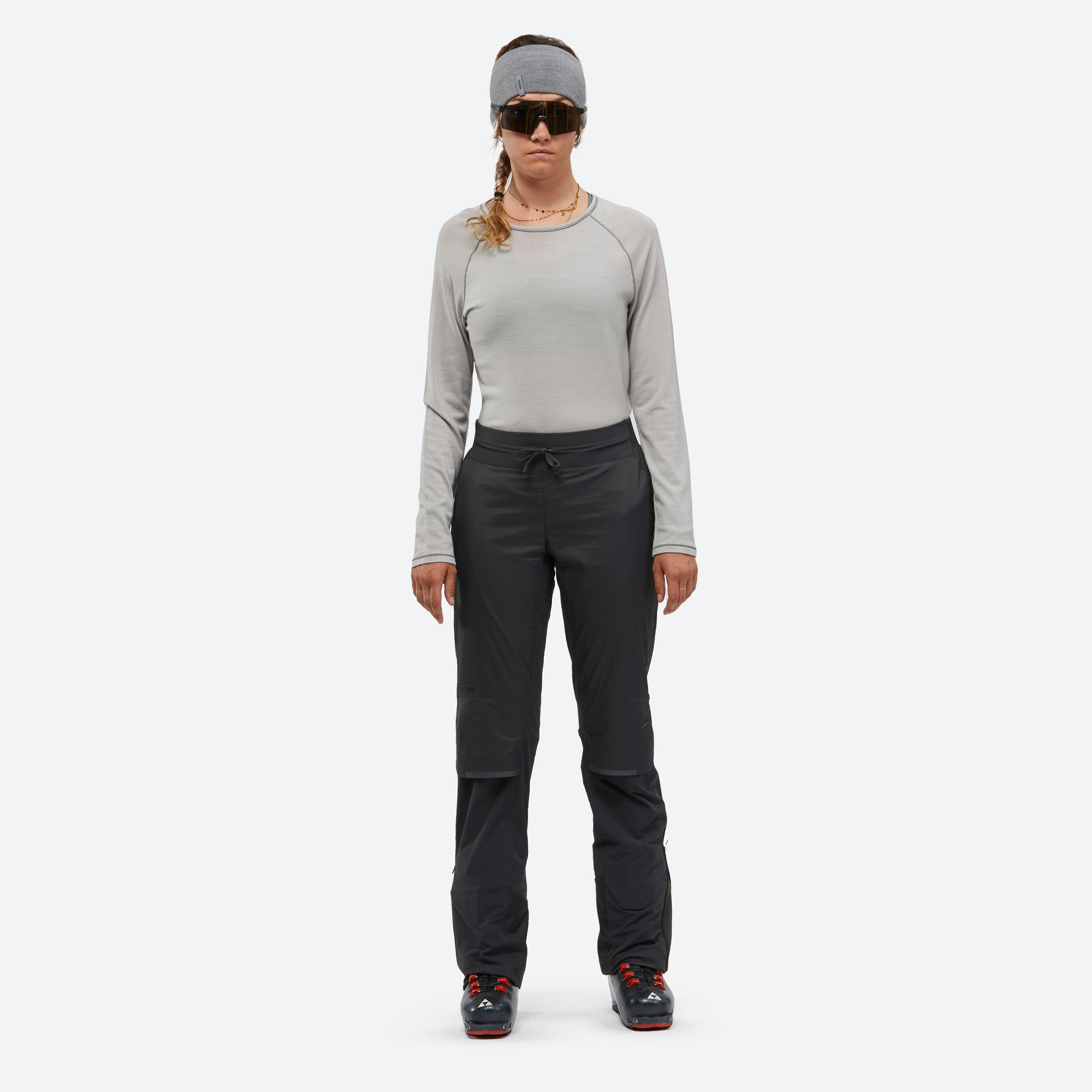 Tourenskihose Damen leicht - Pacer dunkelgrau  4/9
