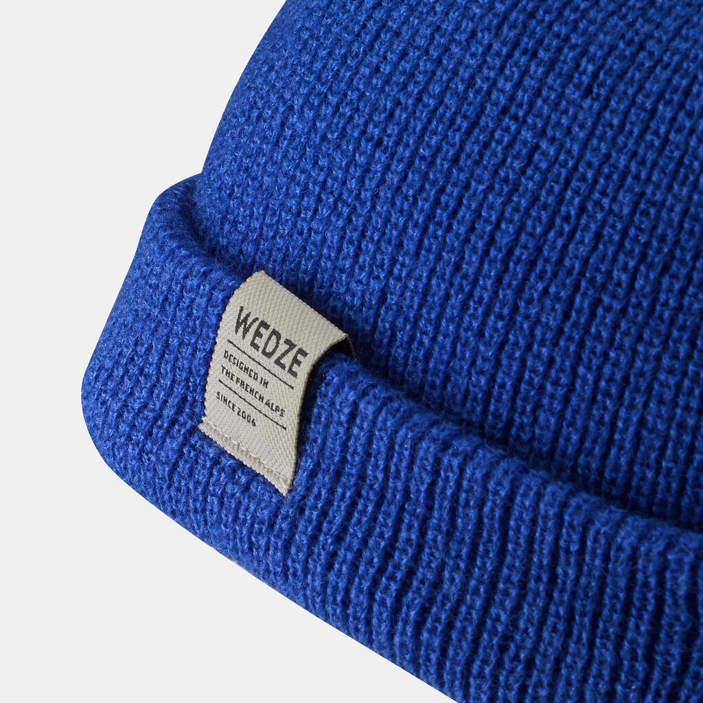 Pieaugušo slēpošanas cepure “Docker”, smilškrāsas