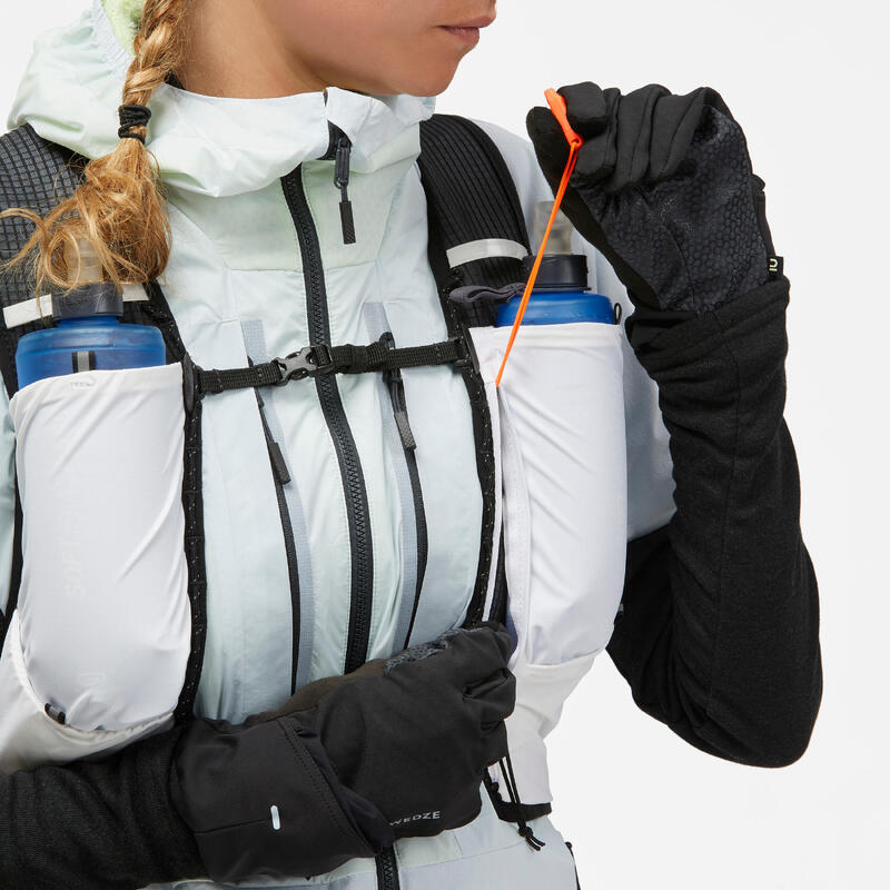 Toerski rugzak 17 l Pacer wit en zwart