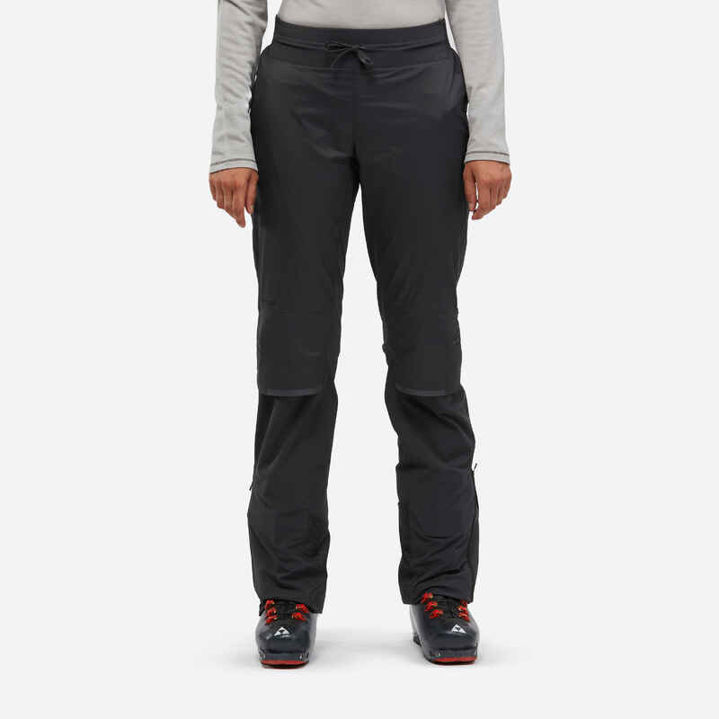 ДАМСКИ ПАНТАЛОН ЗА СКИ ТУРИНГ PACER, ТЪМНОСИВ - Decathlon
