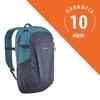 Morral de 20 litros para senderismo Quechua NH100 azul