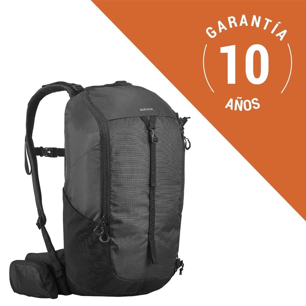 20 L Mountain Hiking Backpack - MH100 - Black