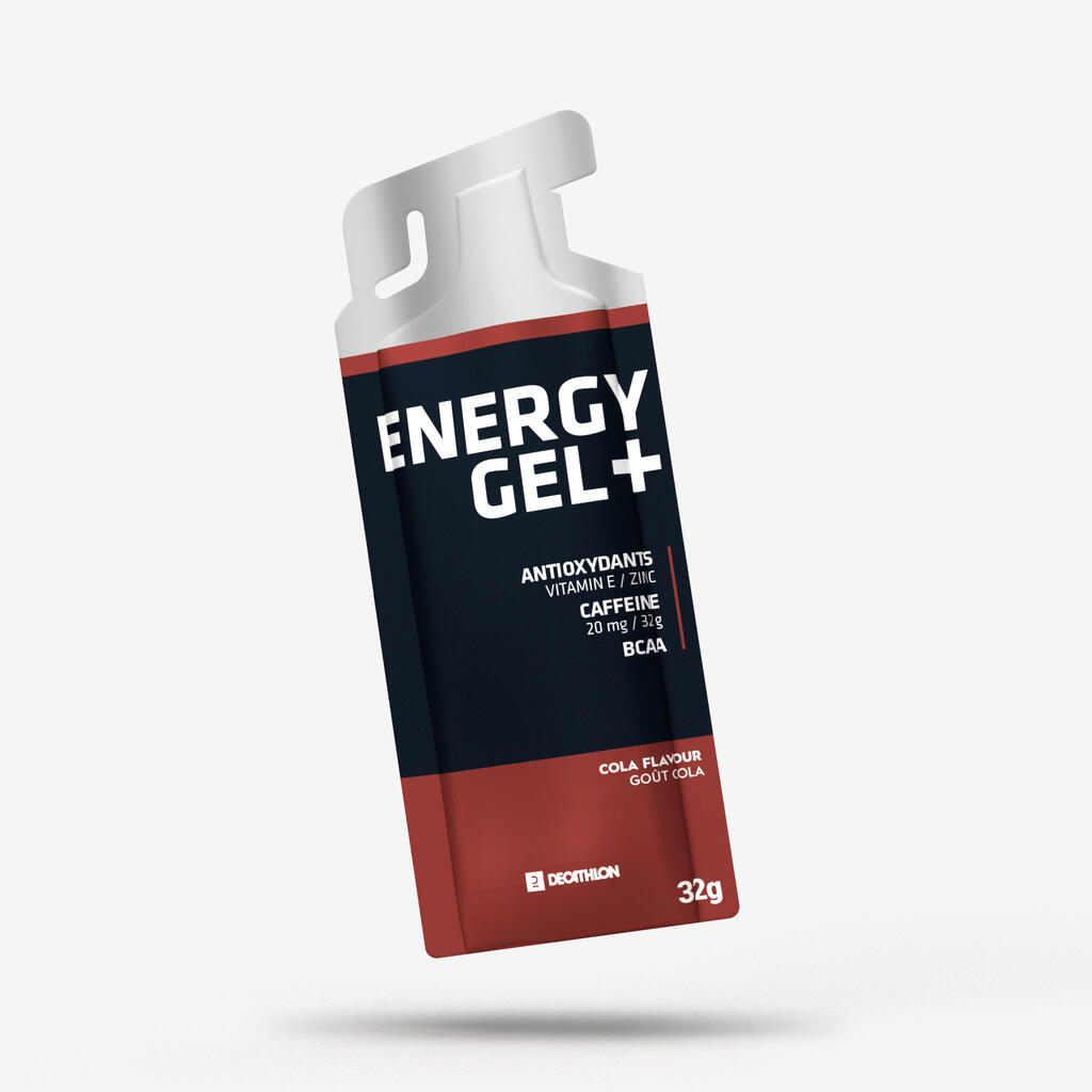 Enerģijas želeja “Energy gel+”, 4x32 g, ar kolas garšu