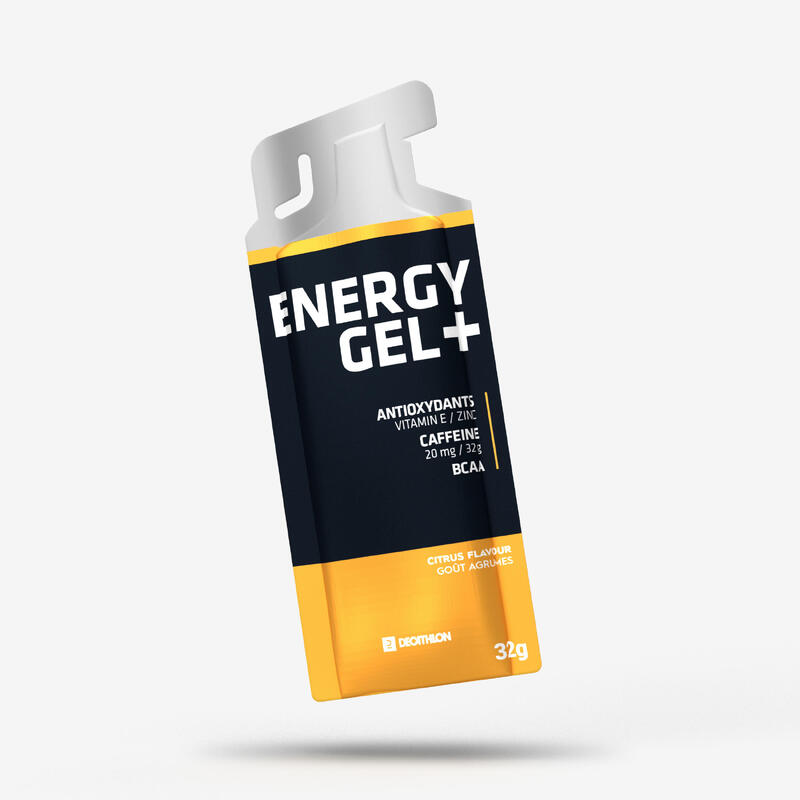 Gel energético ENERGY GEL+ cítricos 4 x 32 g