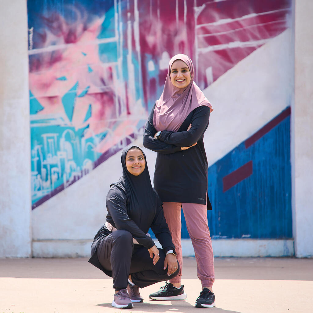 Hijab running Femme - KIPRUN Violet