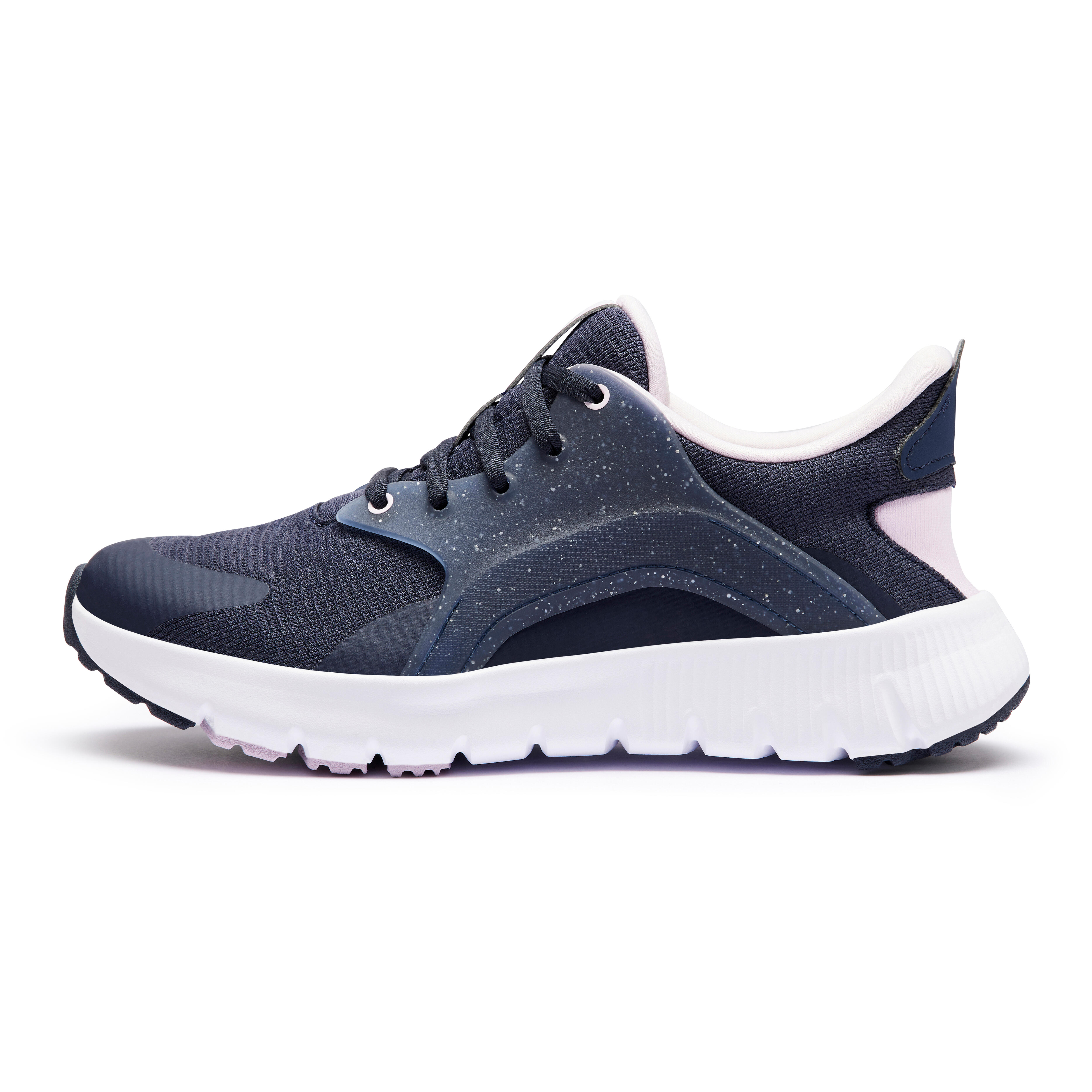 Women's Wide Walking Shoes SW500.1 - Blue