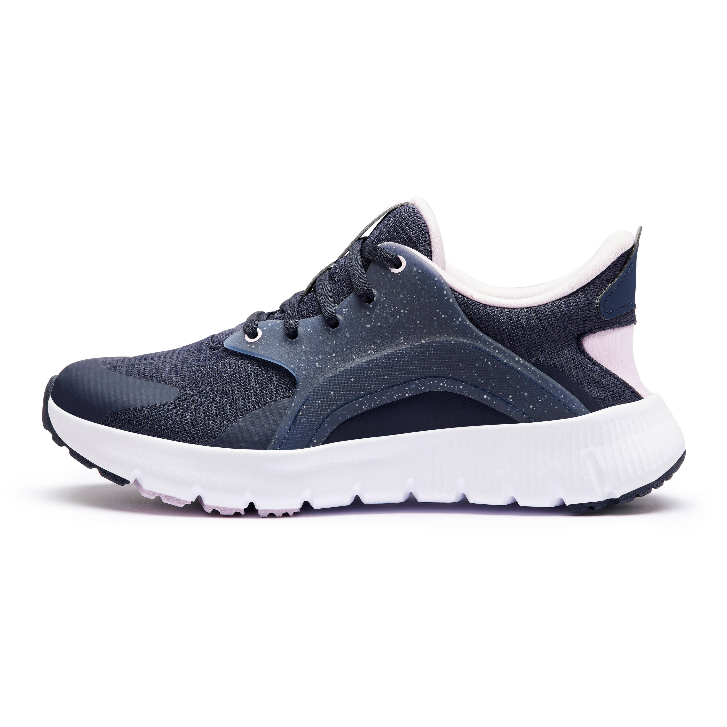 Women's Wide Walking Shoes SW500.1 - Blue -  4