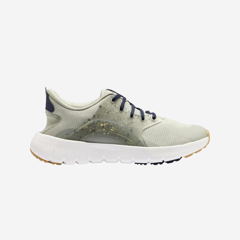 Zapatillas Caminar SW500.1 Hombre Verde Caqui Pie Estándar