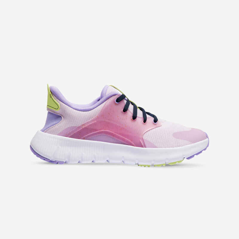 Cull4U Women's Fresh Knit Walking Shoes - Purple & Black, 6.5 Wide - Slip-On Comfort For All-Day Wear