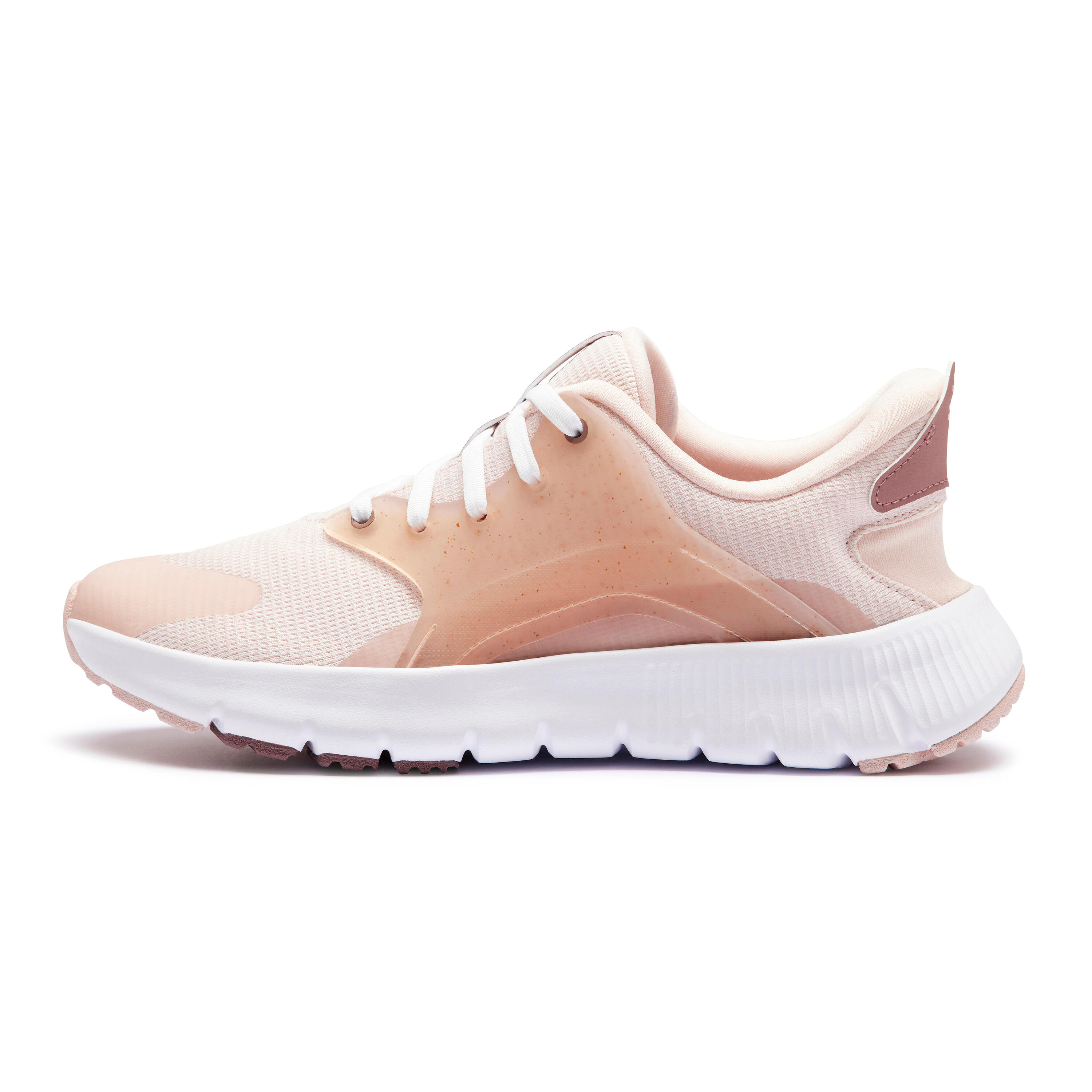 Women's standard walking trainers SW500.1 - Pink 3/12