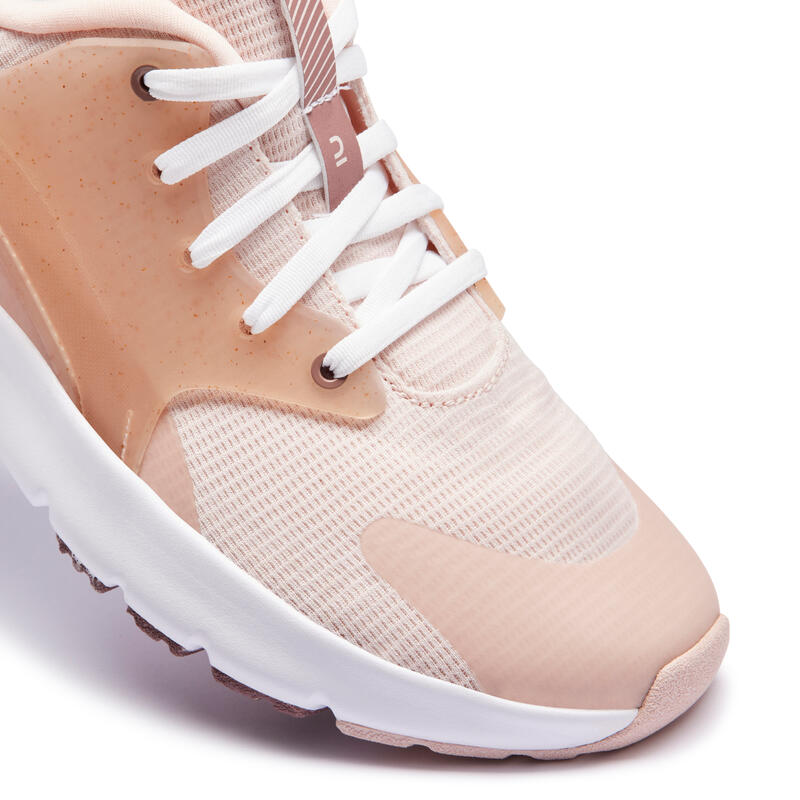 Walking Schuhe Sneaker Damen Standard - SW500.1 rosa