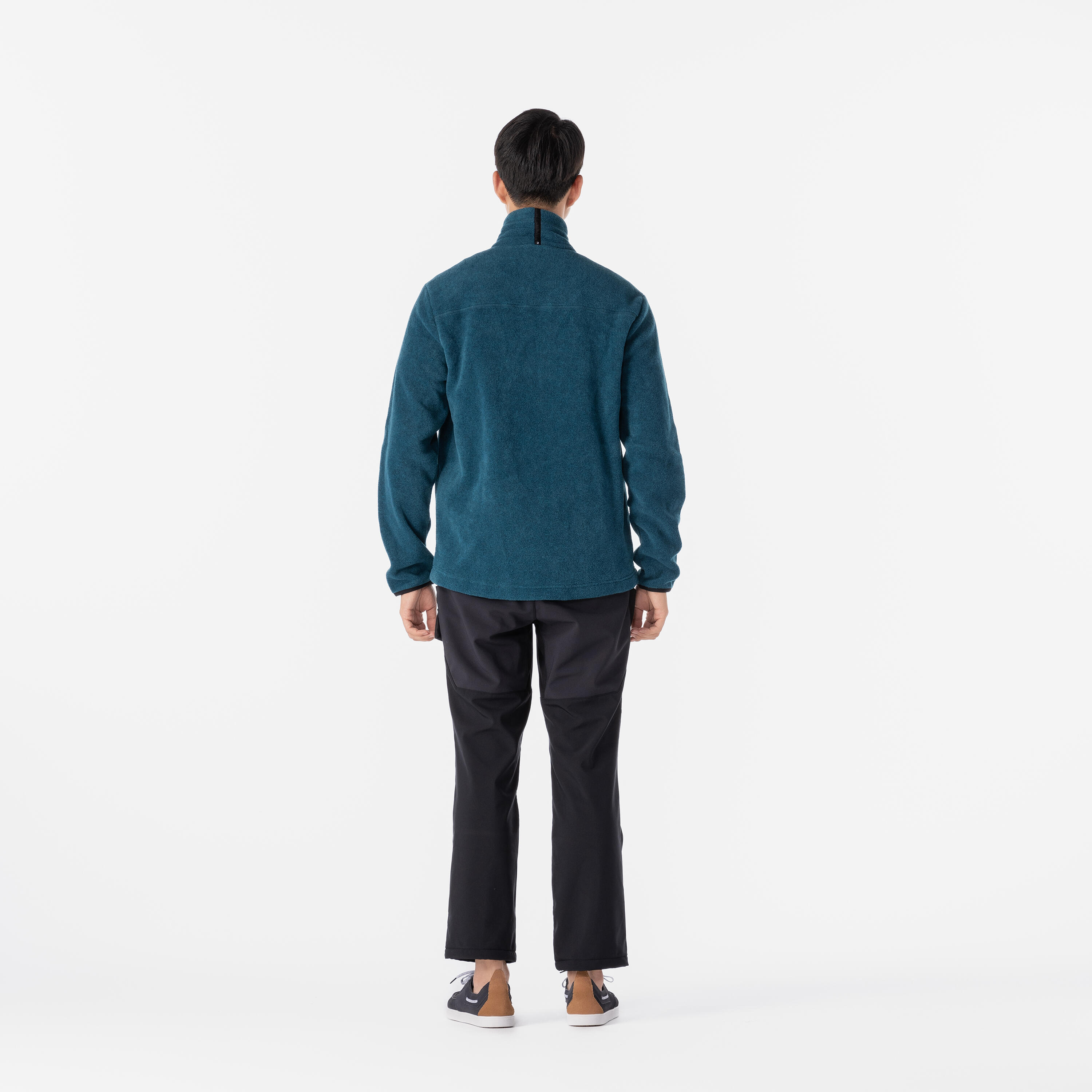 Chaqueta polar Hombre perlante azul 8/8