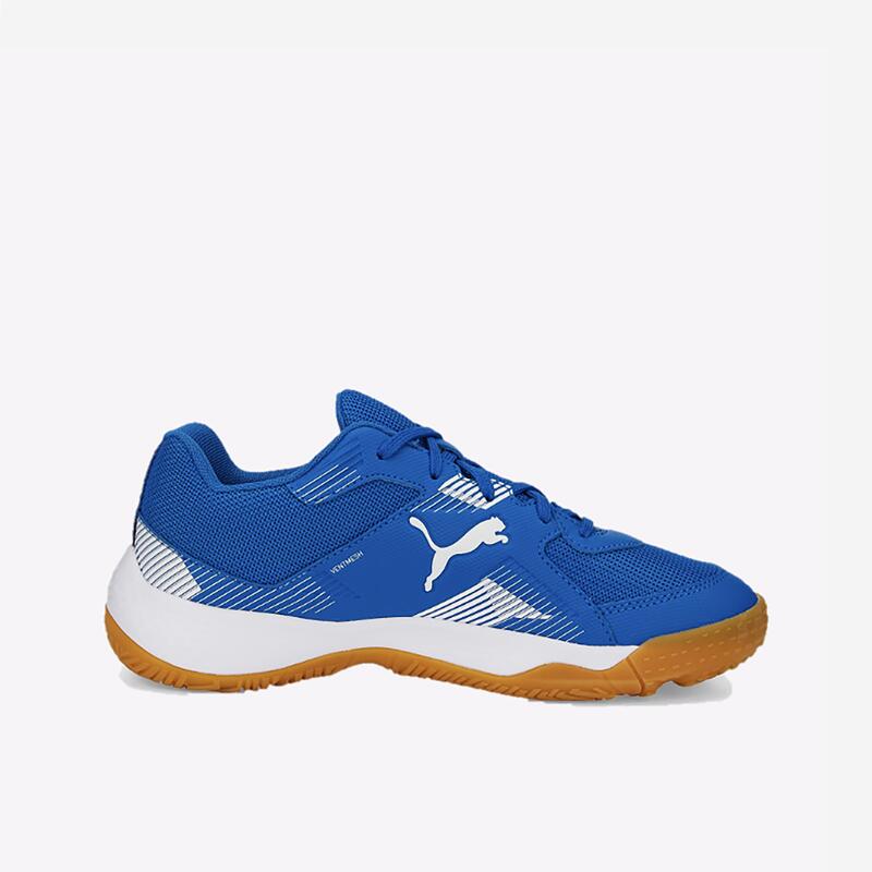 Zapatillas de balonmano para niños PUMA Solarflash Azul/Blanco