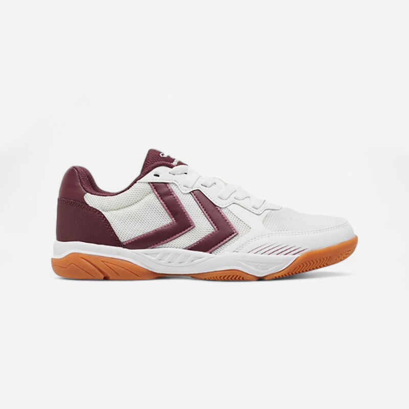 Handballschuhe Kinder Hallenschuhe – Aeroteam bordeauxrot/weiss