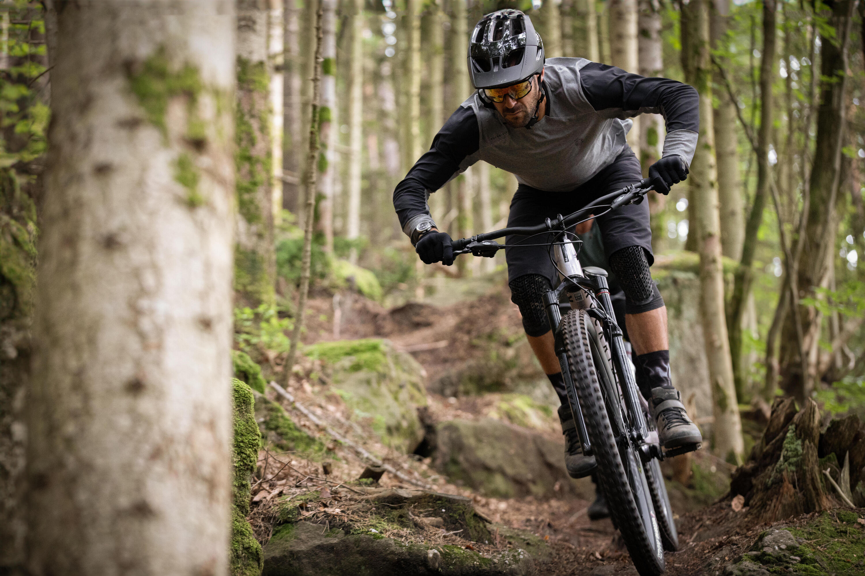 Genouillères vélo tout terrain - Enduro light D3O® 13/14