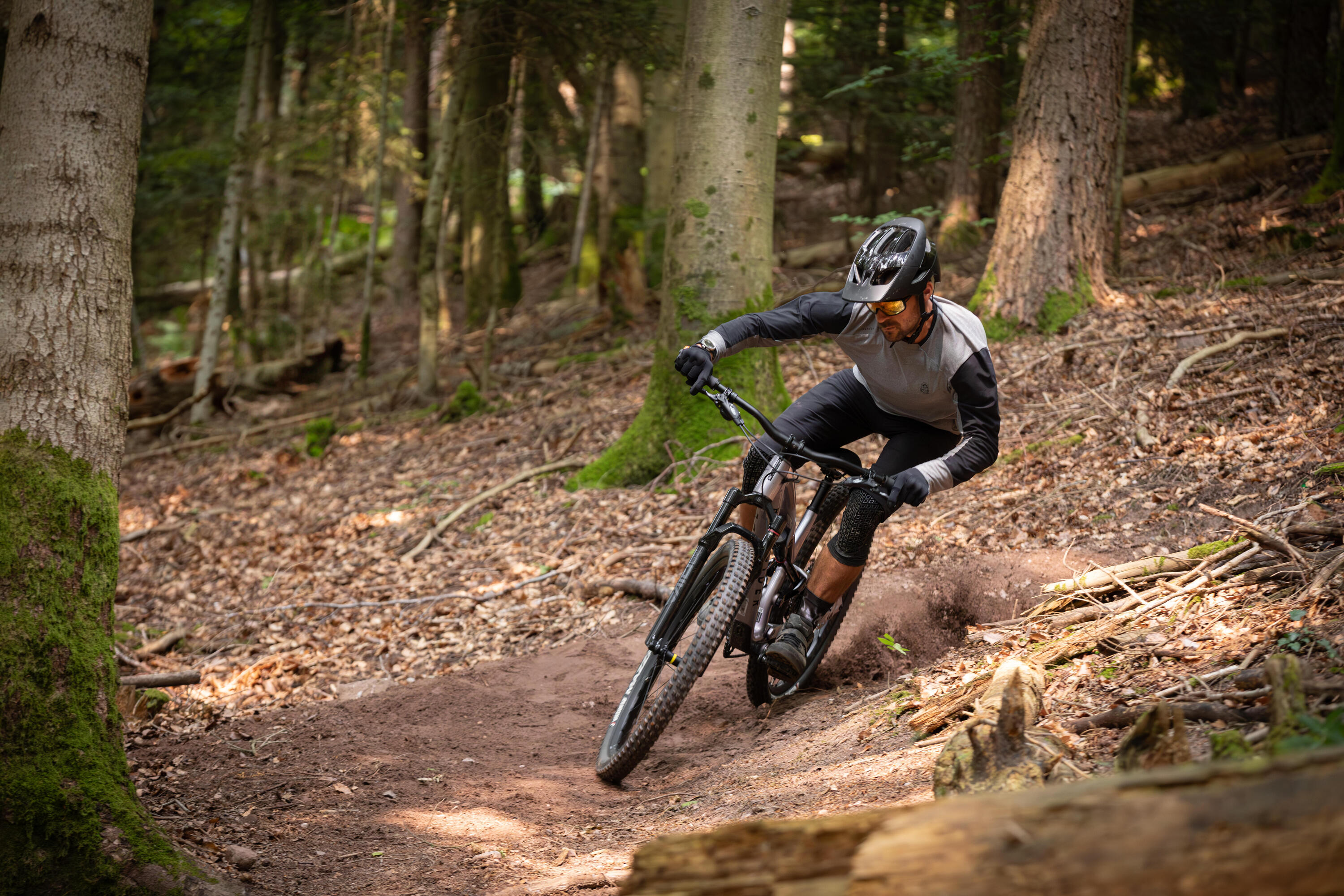 Genouillères vélo tout terrain - Enduro light D3O® 14/14