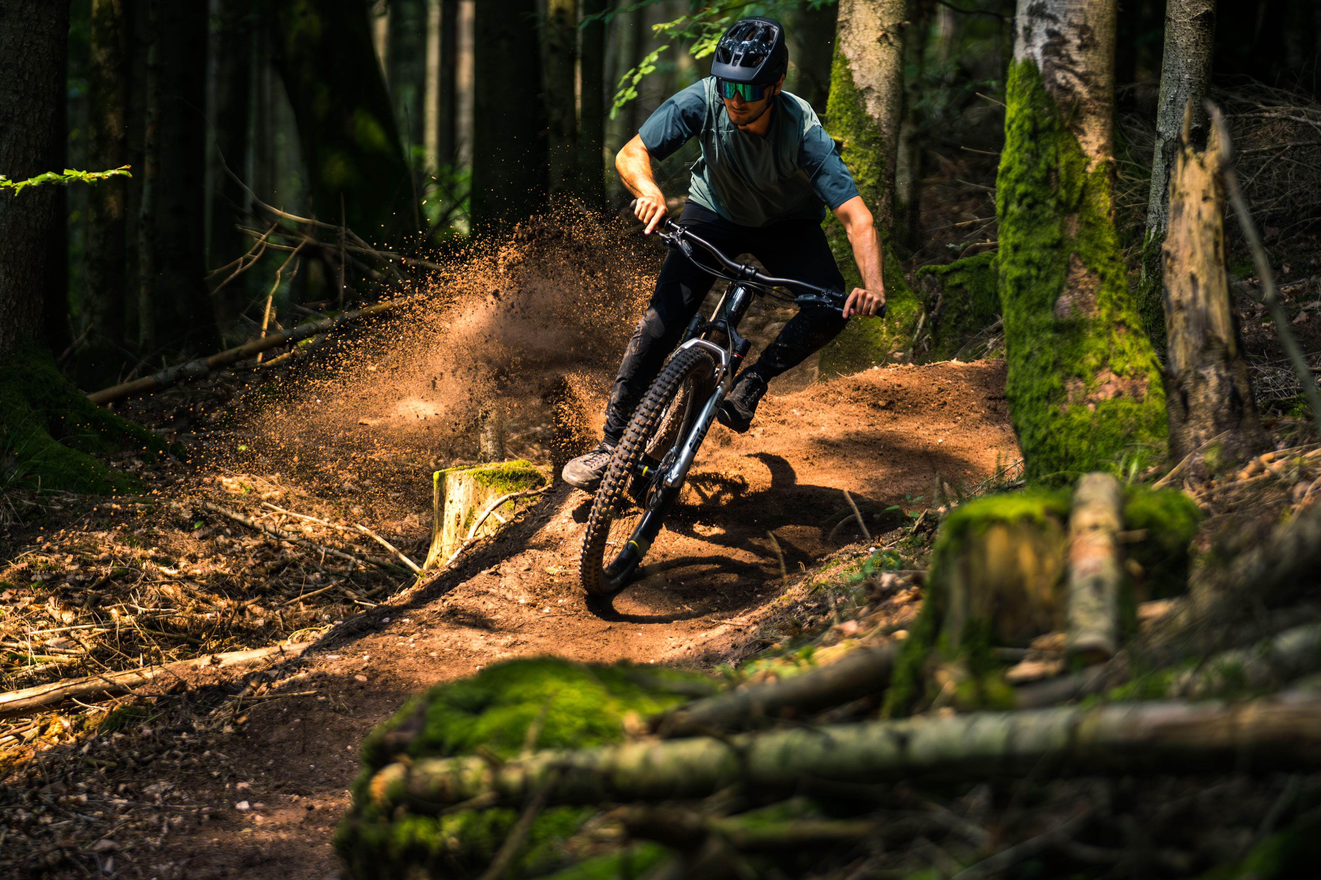 T-shirt de vélo de montagne avec poche sécurisée homme - ROCKRIDER