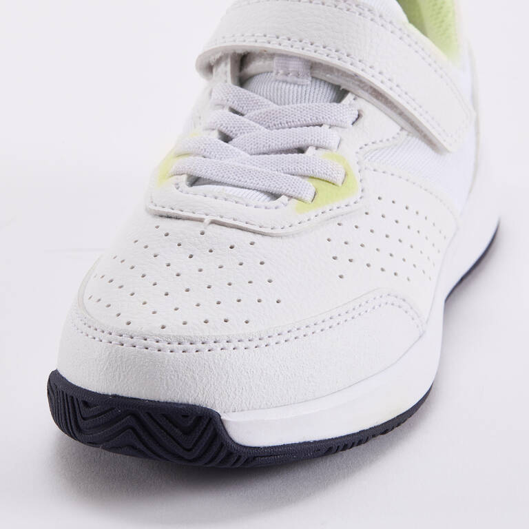 Sepatu Tenis Anak Velkro Essential KD - Putih/Kuning