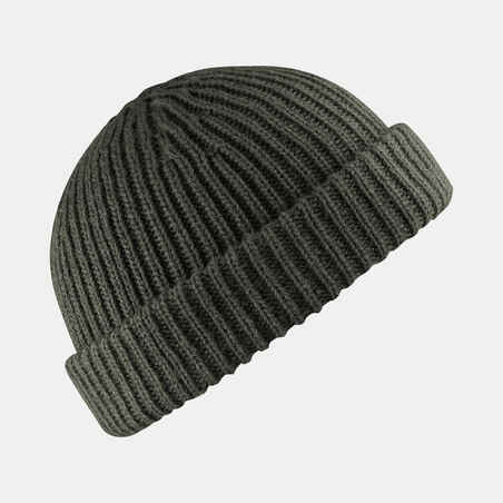 Prancūziška „docker“ kepurė, rusvai žalsva