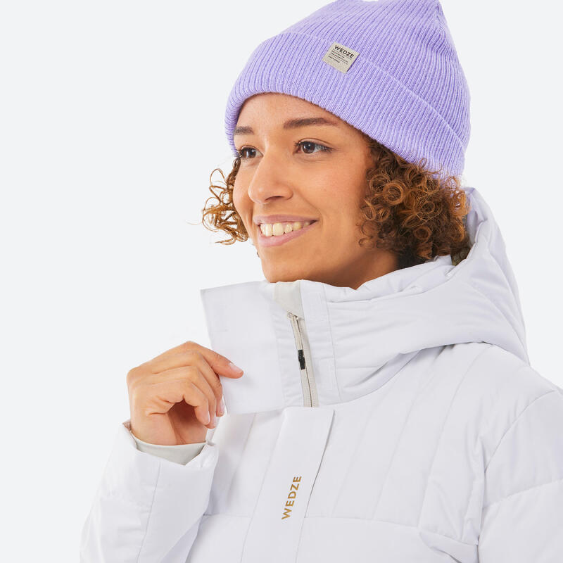 100 WARM SKI JACKET - WHITE