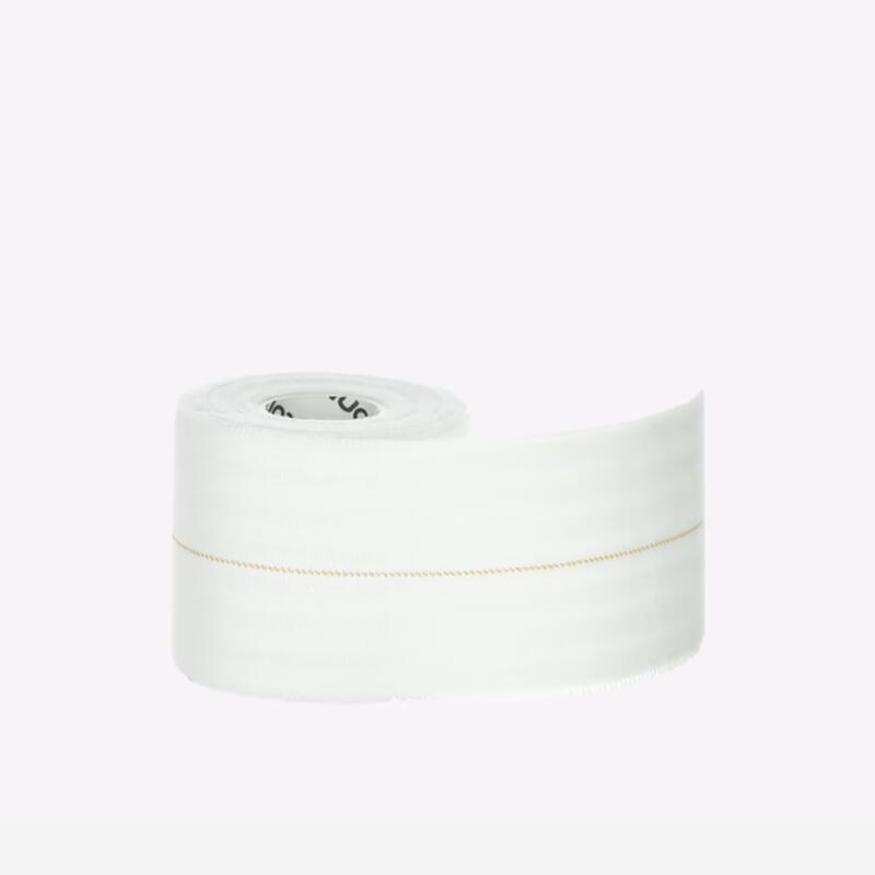 Venda autoadherente elástica de 6 cm x 2,5 m blanca, para vendajes de sujeción.