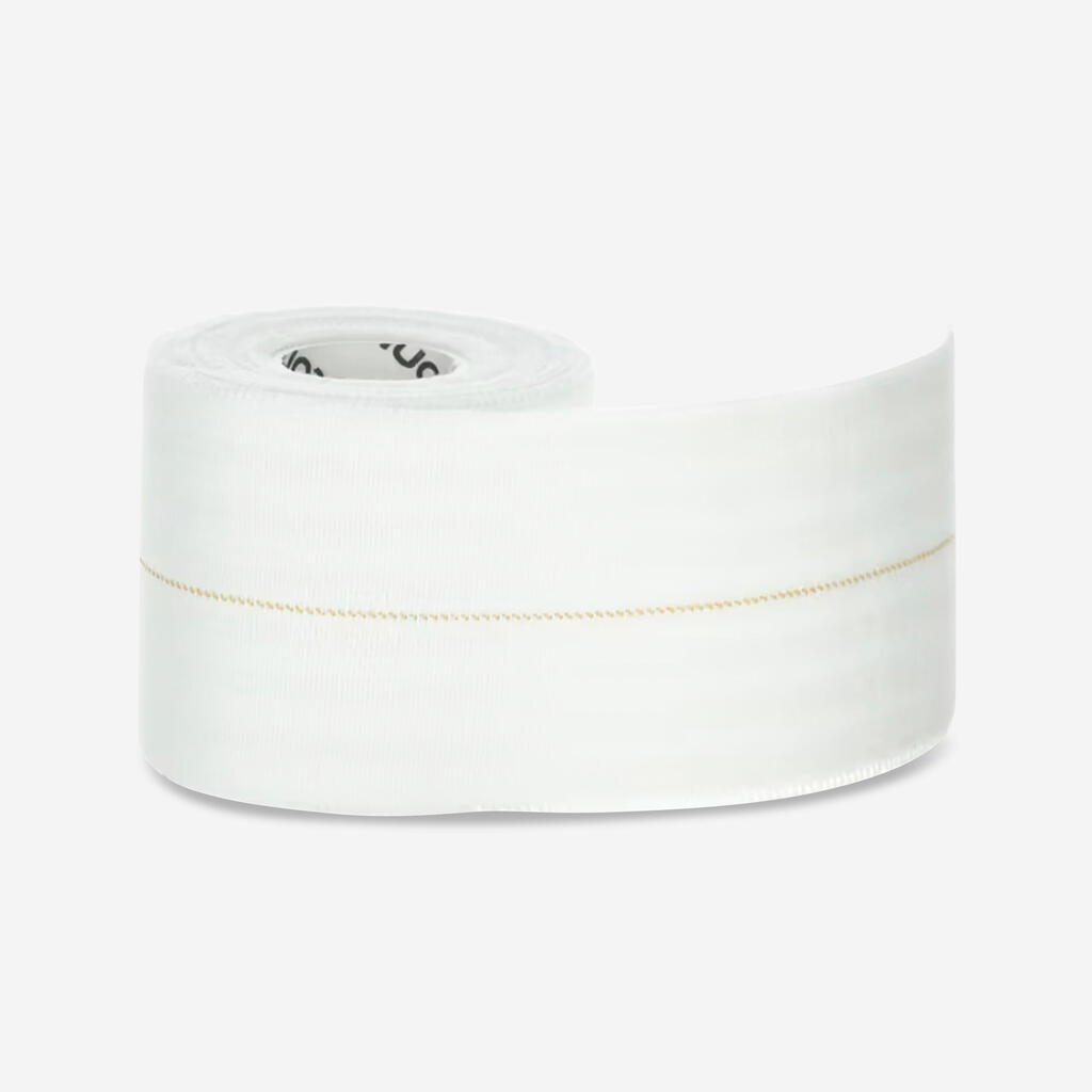Elastická tejpovacia páska 6 cm × 2,5 m na fixačné tejpy biela