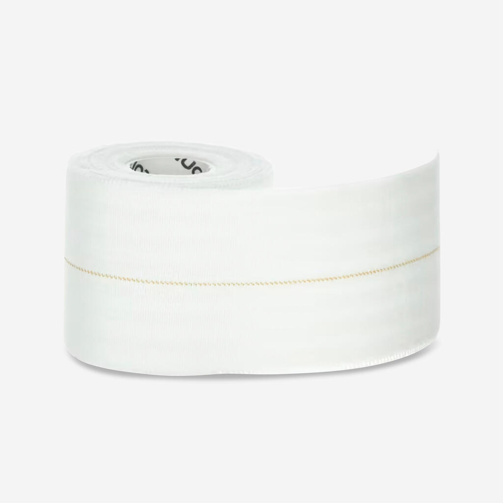 Elastisches Sporttape 6 cm × 2,5 m weiss