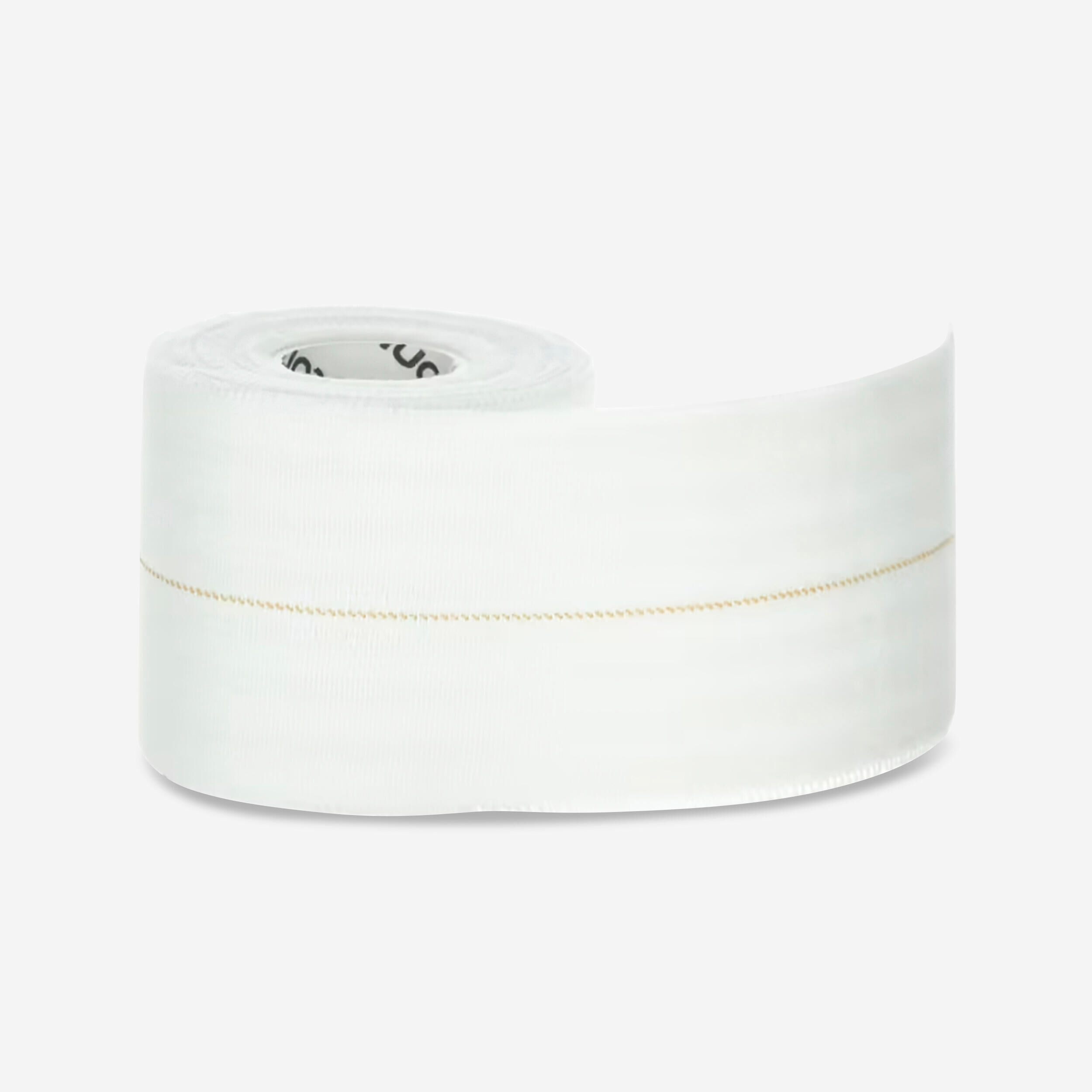 TARMAK 6 cm x 2.5 m Elastic Support Strap - White.