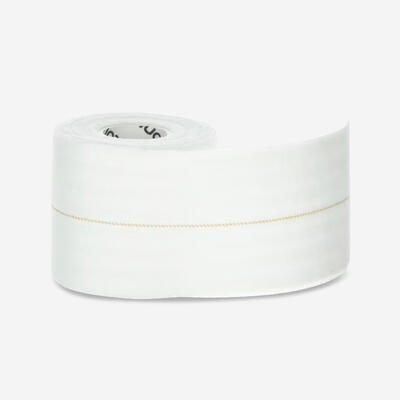 Elastische tape 6 cm x 2.5 m wit voor ondersteuning.