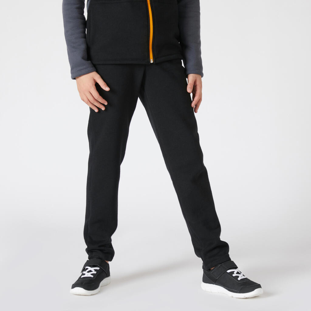 Survêtement chaud enfant - Warmy zip noir