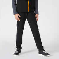 Kids' Warm Zip-Up Tracksuit Warmy - Black