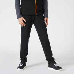 Kids' Basic Zip Warm Tracksuit Warmy - Black