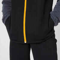 Kids' Warm Zip-Up Tracksuit Warmy - Black