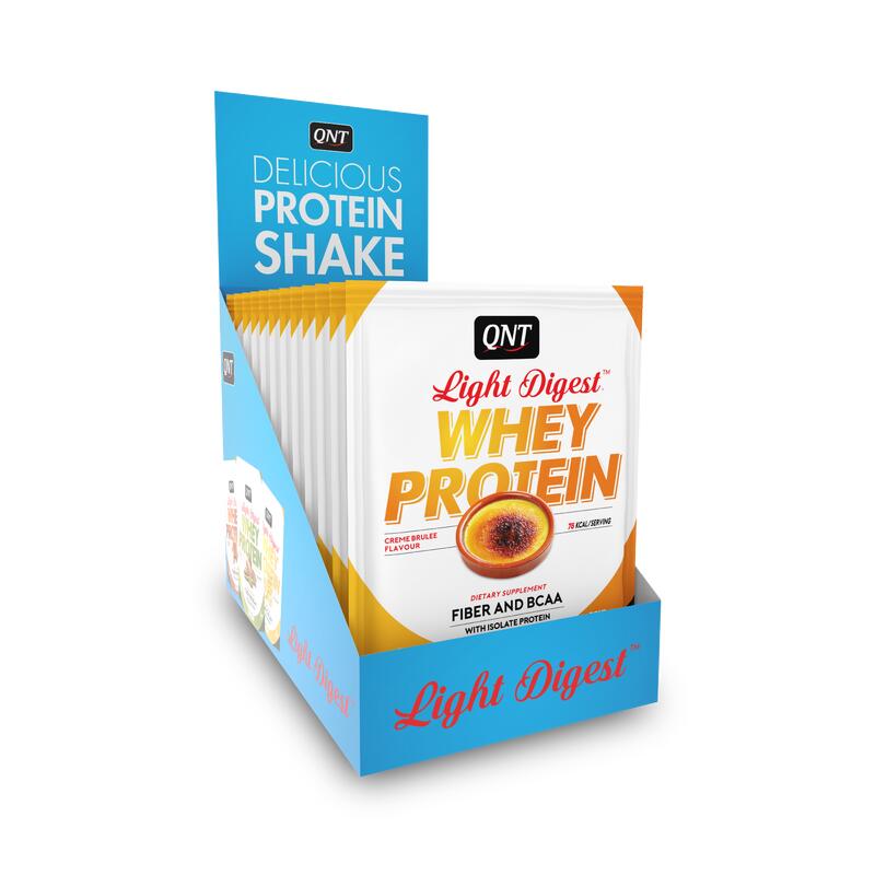 Eiwitpooeder voor krachttraining Light Digest Whey crême brûlée 40 g