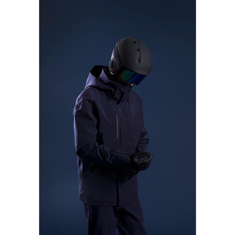 Ski-jas voor heren 900 donkerblauw