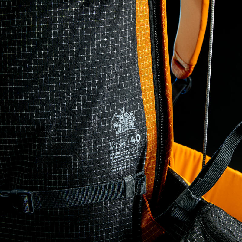 Sac à dos de ski randonnée / splitboard 40l Wilder Touring - noir