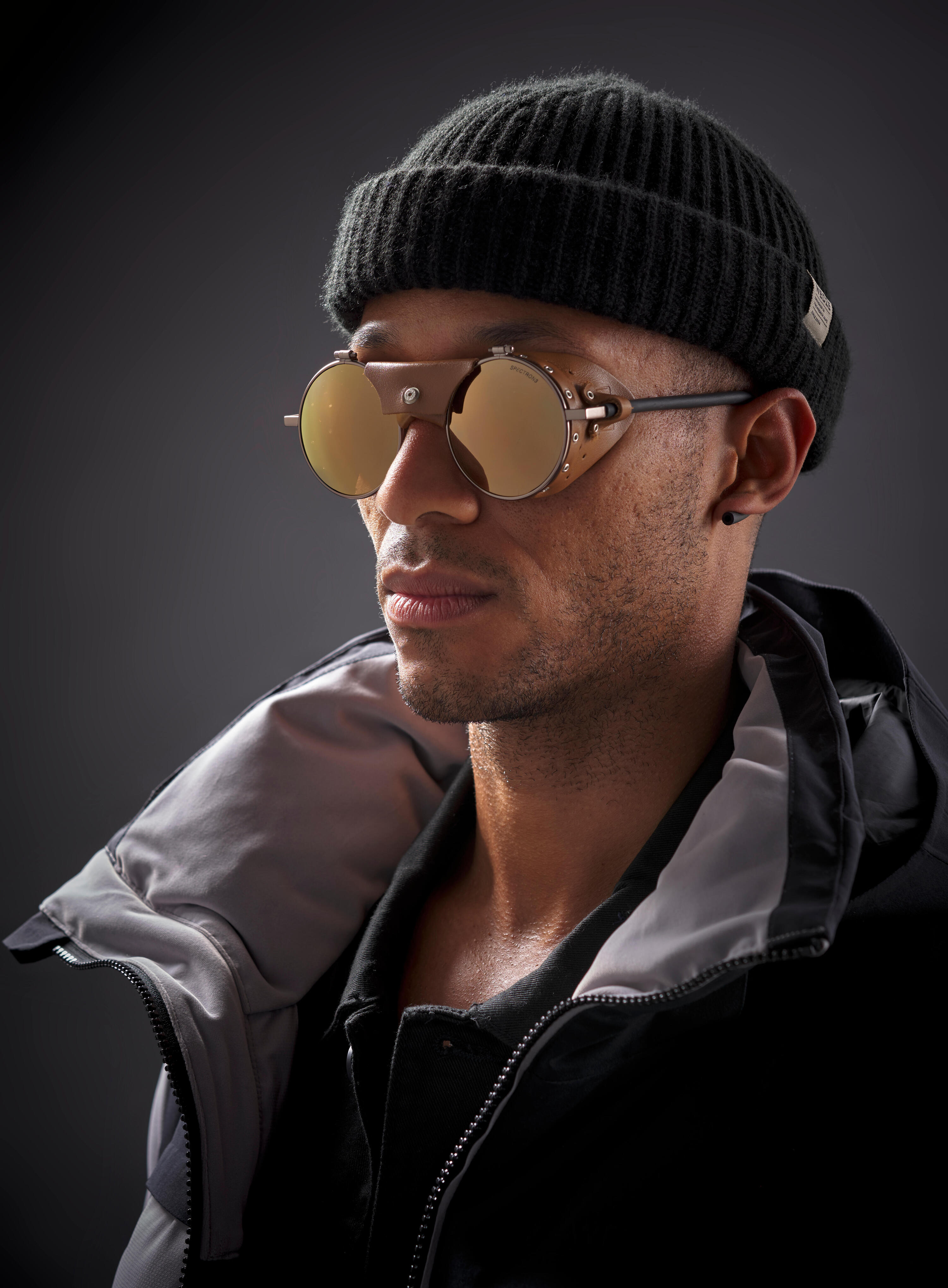 Bonnet adulte, DOCKER FR 500 noir 9/12