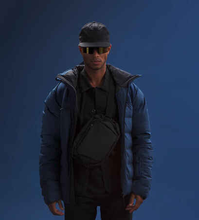 Men's very warm and ventilated ski jacket 900 WARM - petrol blue