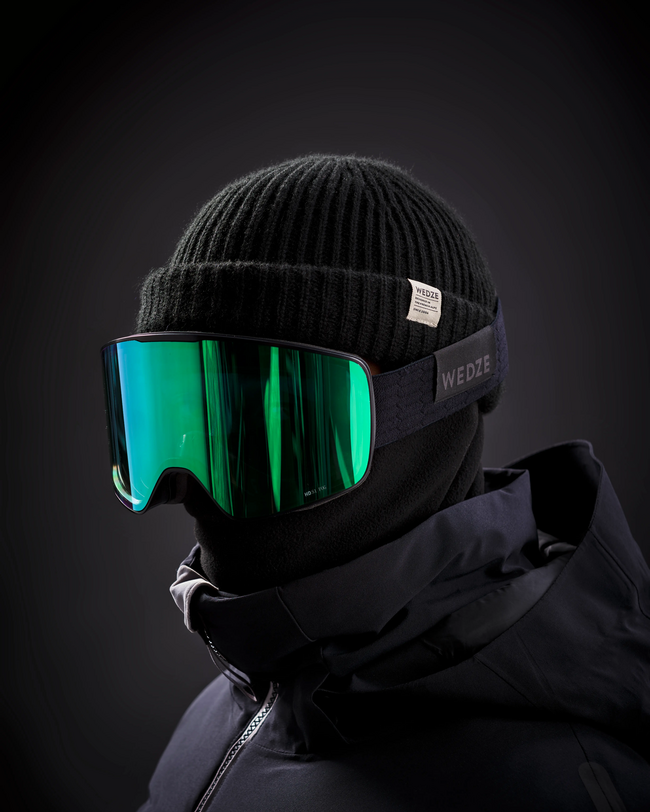 Vizier bewolkt weer ski- en snowboardbril volwassenen en kinderen G500 C HD