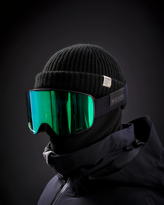 KIDS' AND ADULTS' BAD WEATHER SKI SNOWBOARD VISOR - G 500 C HD