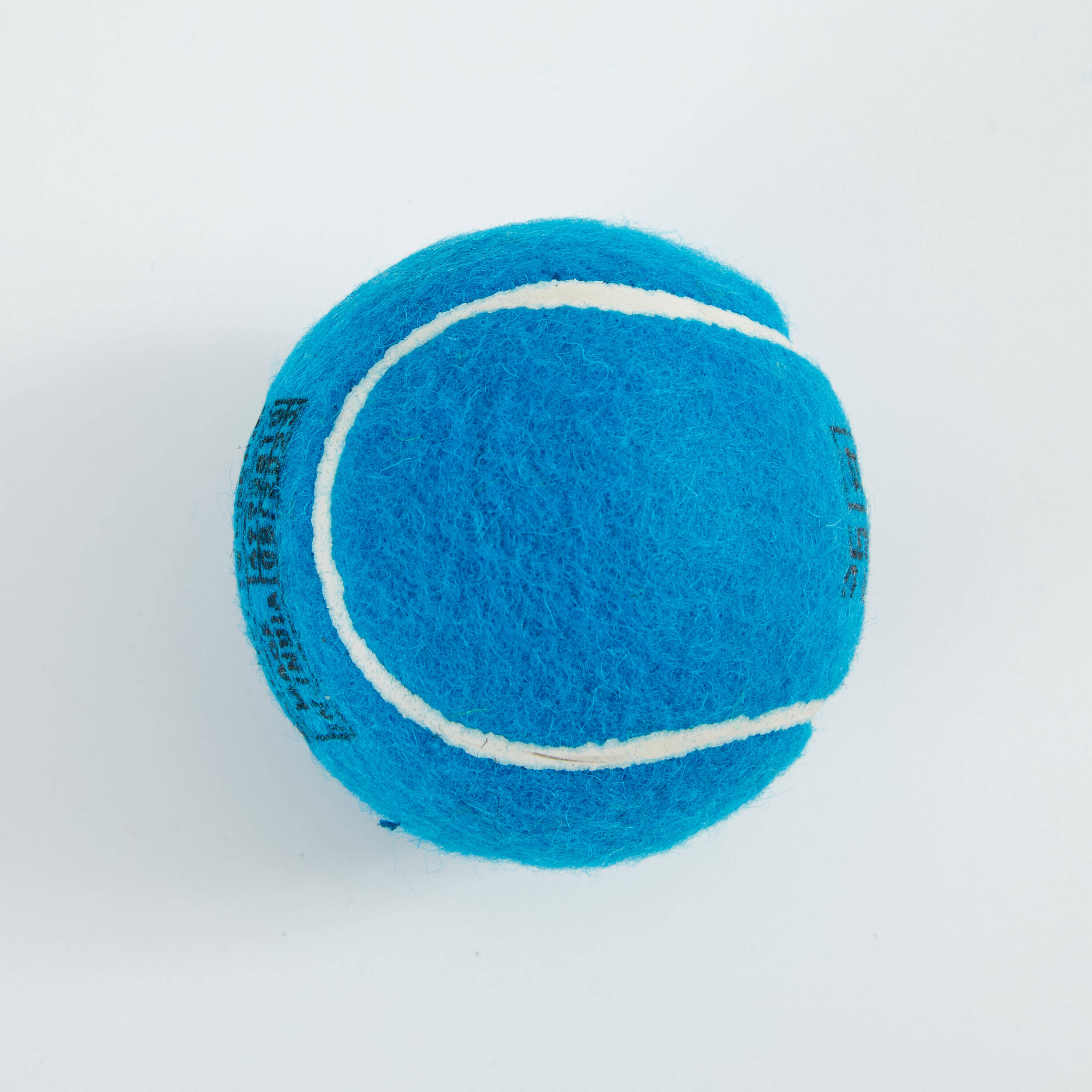 Tennis Cricket Ball Medium Weight 80g Soft & Lightweight Blue -  2