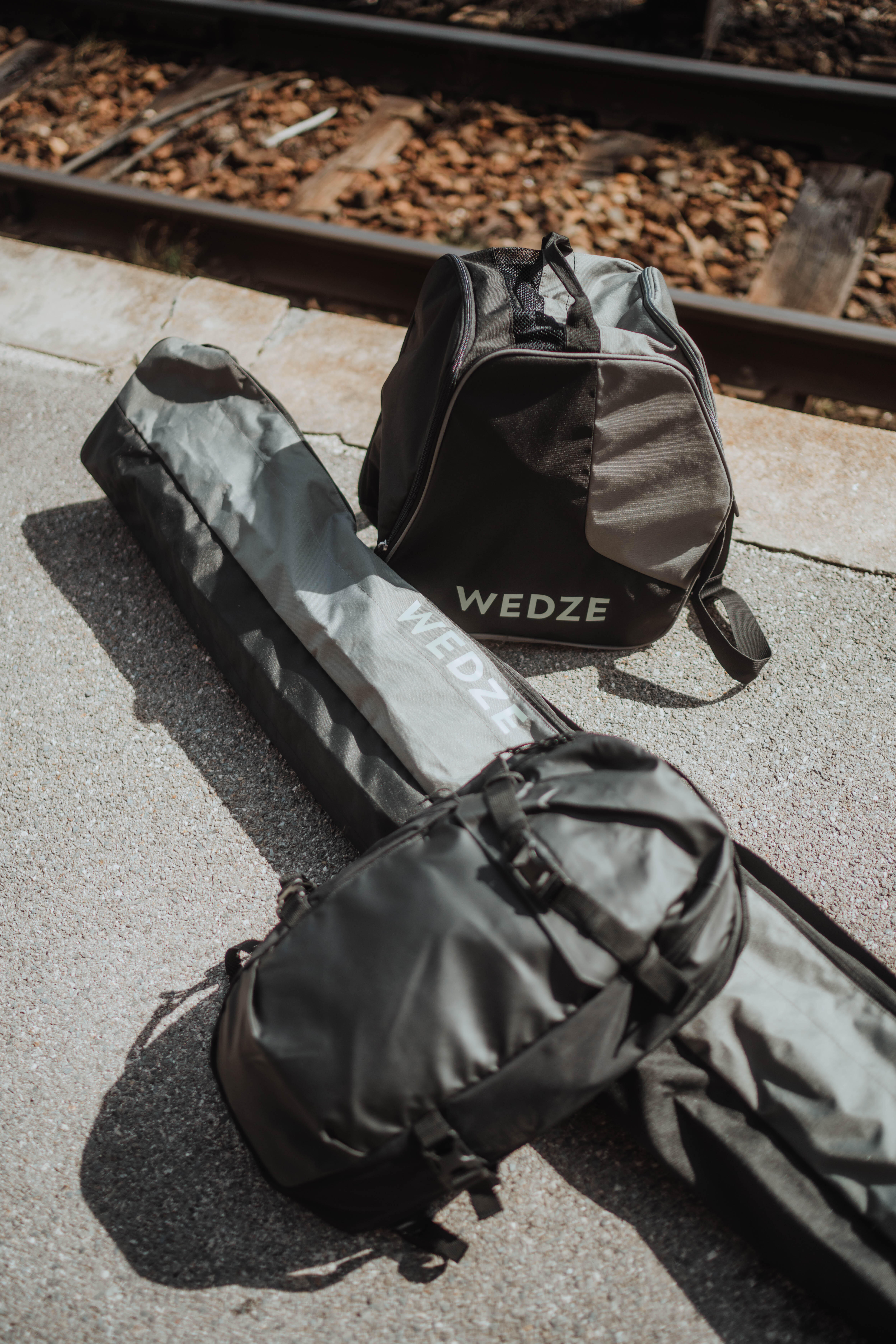 Adjustable Skis Bag - Robust 500 - WEDZE