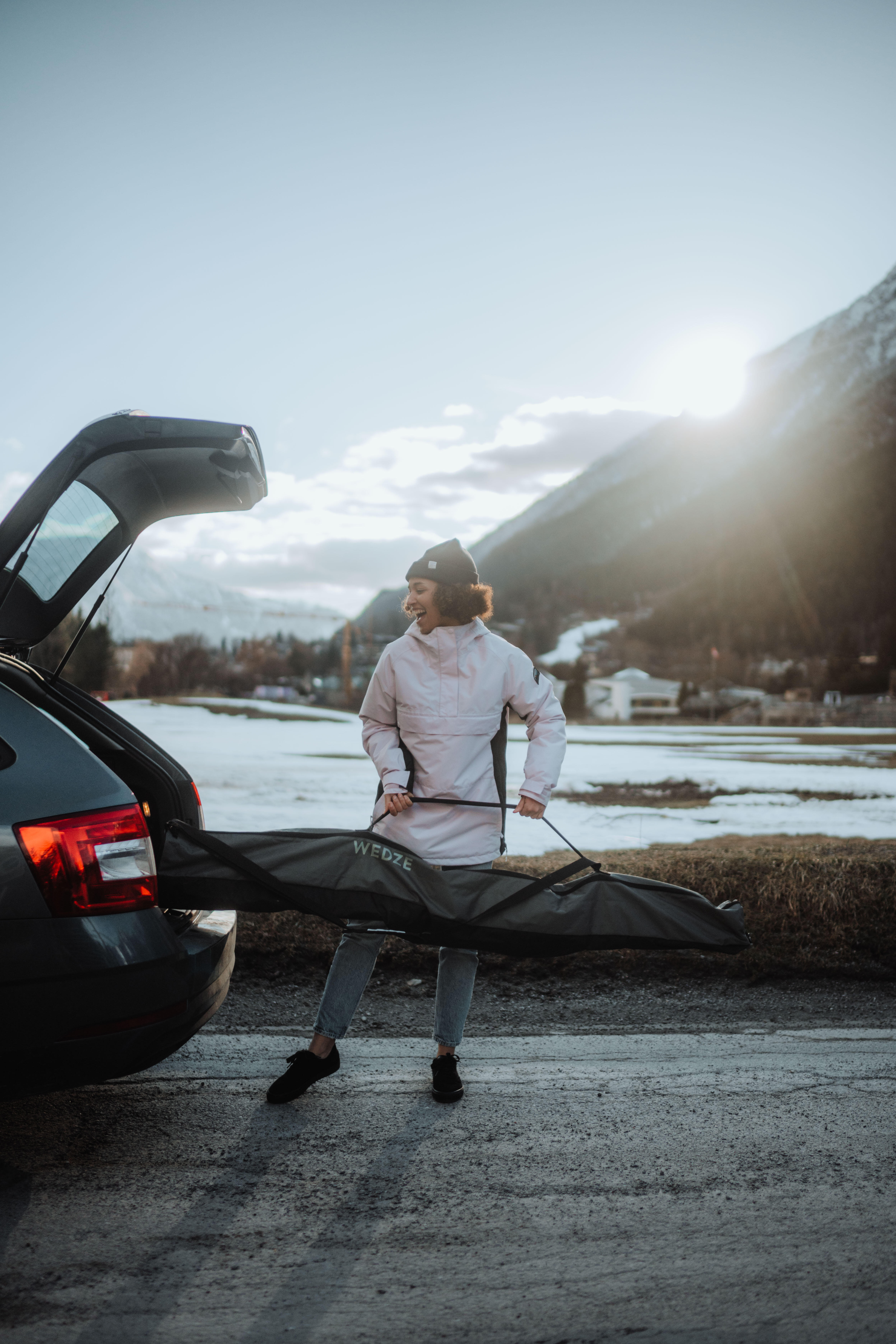 Adjustable Skis Bag - Robust 500 - WEDZE