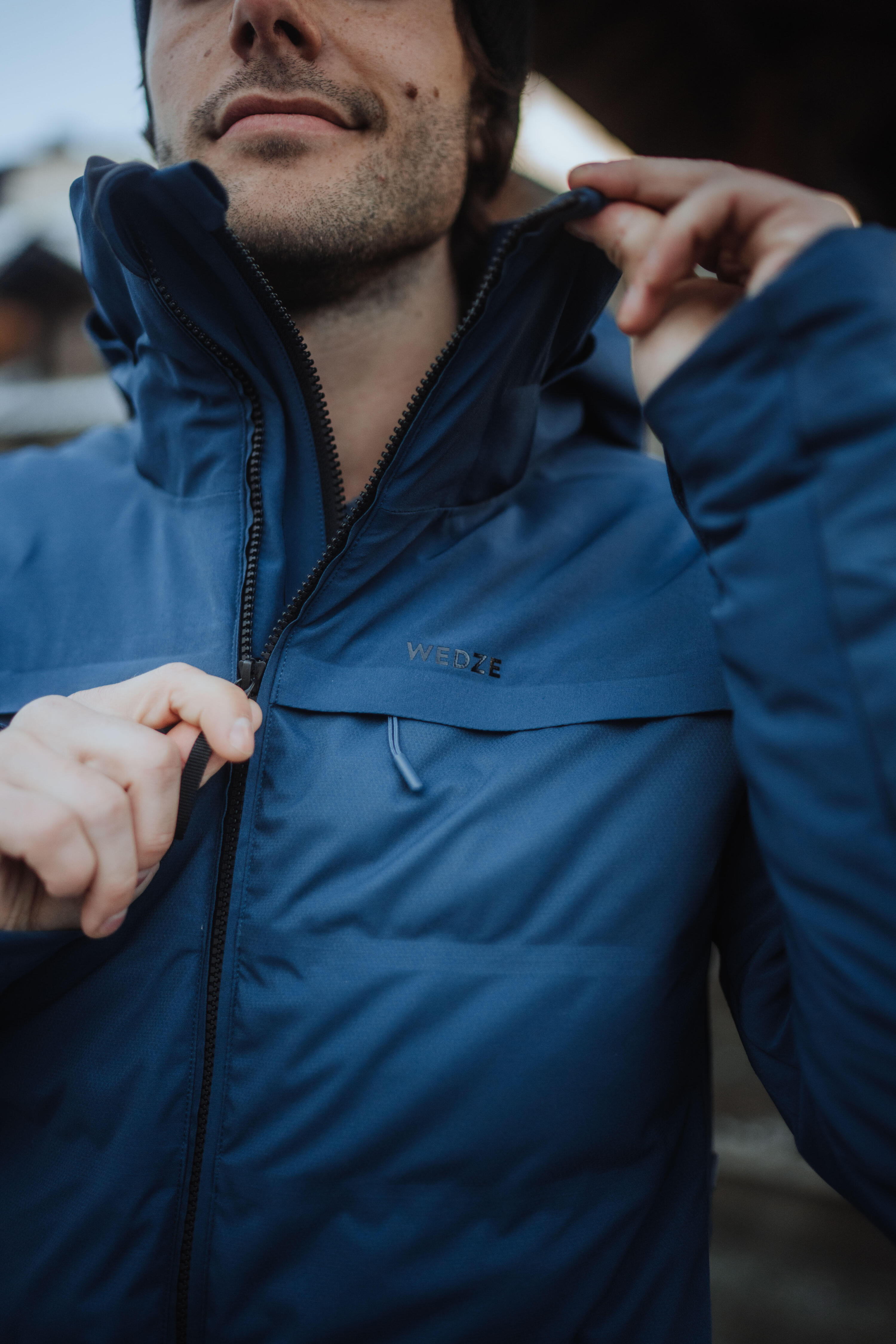 Manteau de ski chaud et ventilé homme, 500 17/21