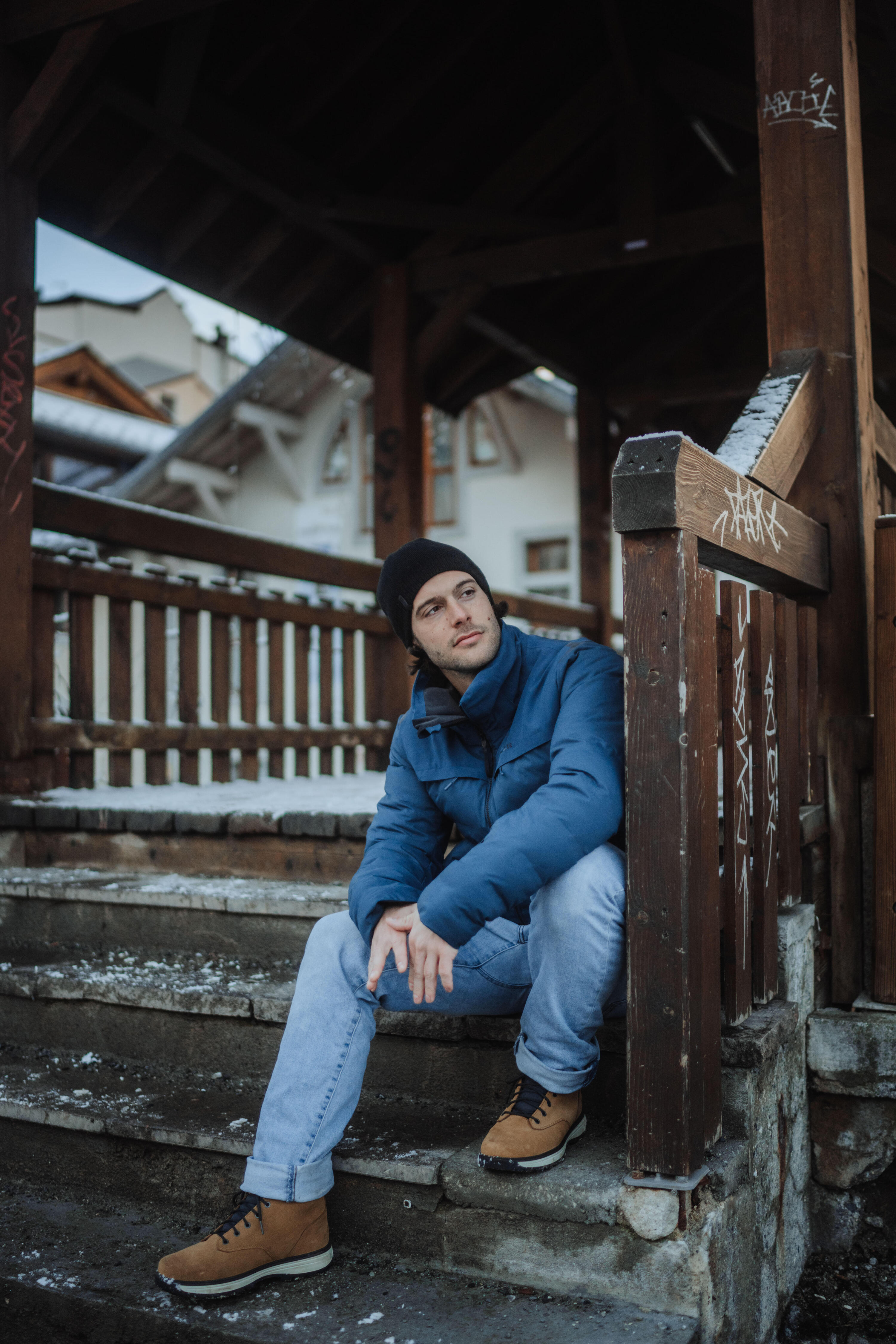 Manteau de ski chaud et ventilé homme, 500 16/21