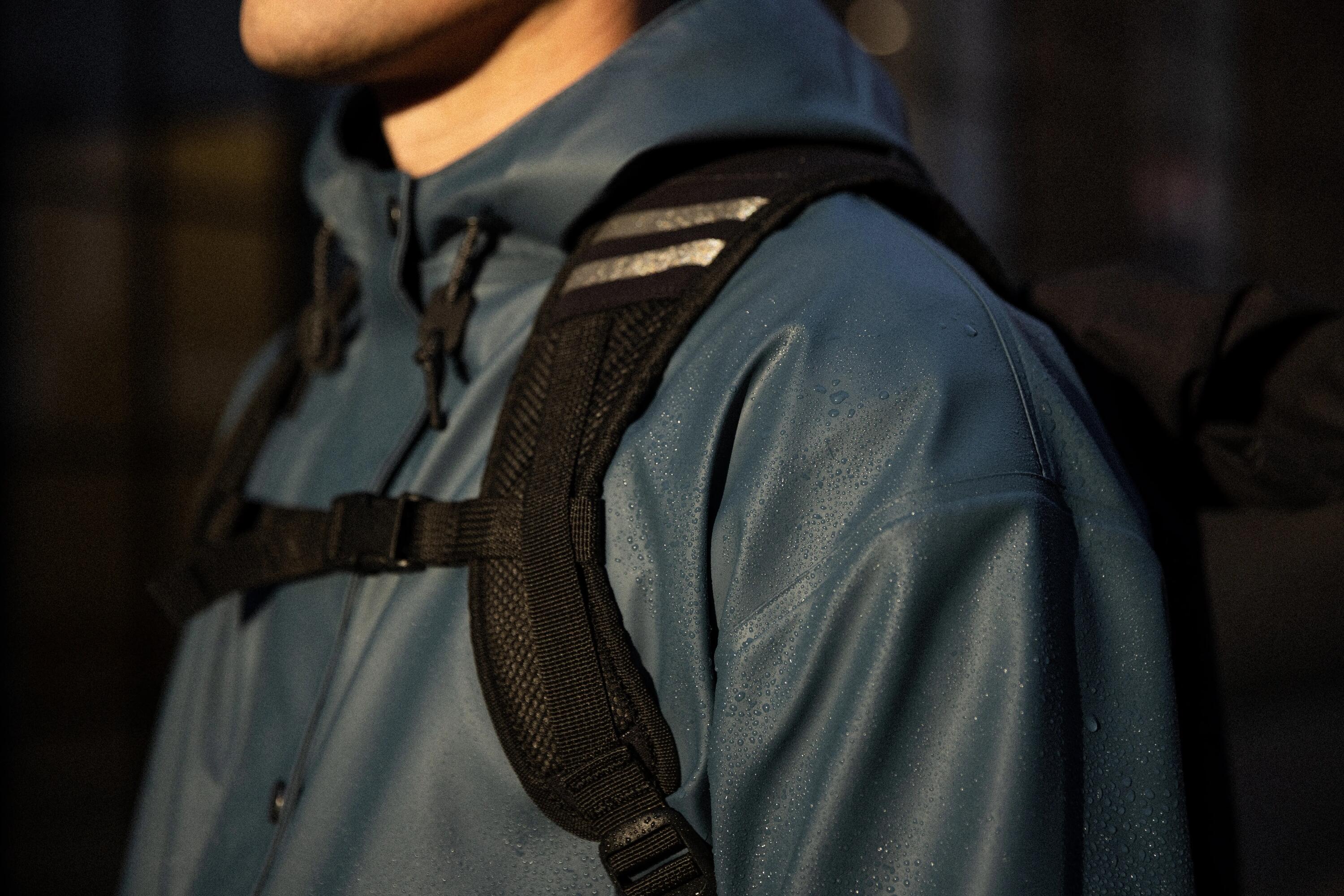 Geacă parka impermeabilă ciclism în oraș Kaki Unisex 42/51