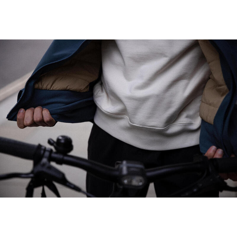 Férfi láthatósági kerékpáros esőkabát - 540-es 