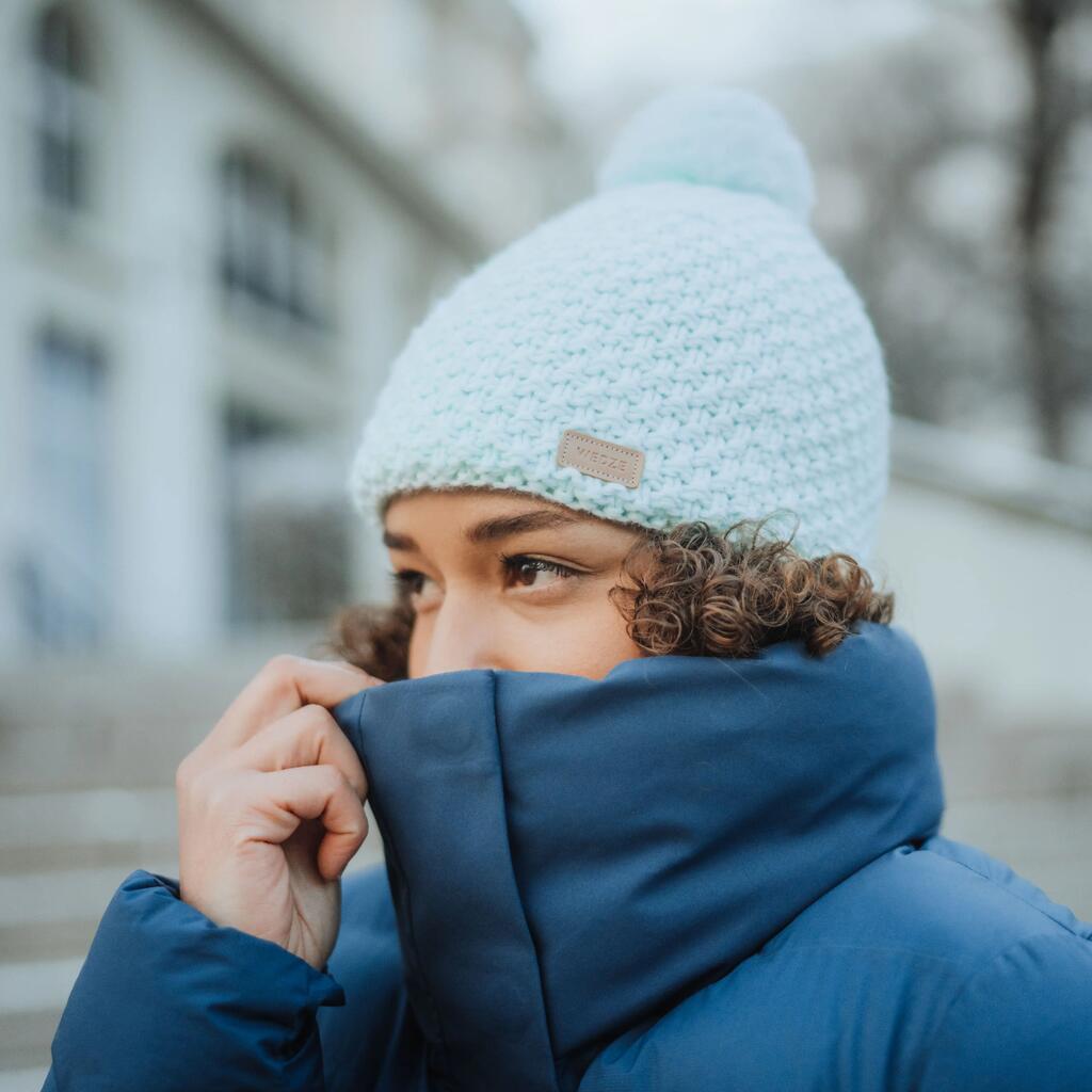 Adult Ski Hat Made in France Timeless - Light Blue